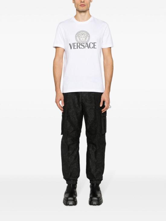 25SS 베르사체 반팔 티셔츠 1014226 1A100881W000 White - VERSACE