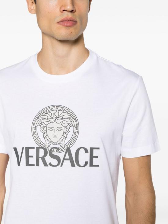25SS 베르사체 반팔 티셔츠 1014226 1A100881W000 White - VERSACE