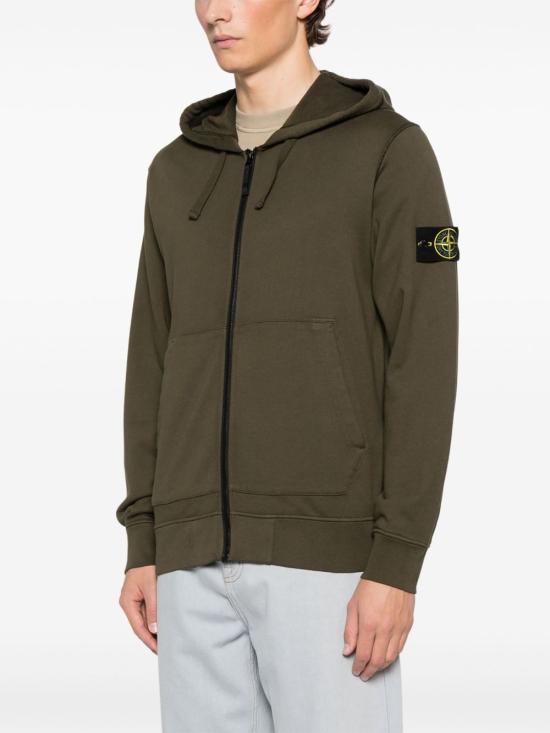 25SS 스톤 아일랜드 후드 티셔츠 K1S156100042 S0051V0054 Green - STONE ISLAND