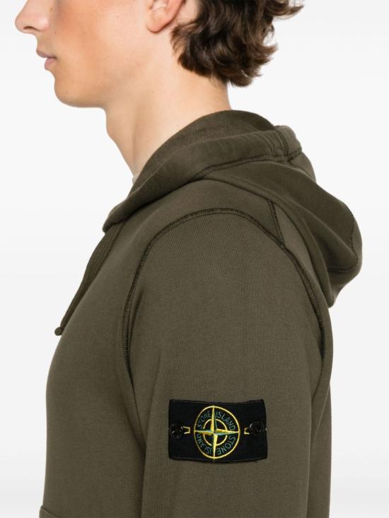 25SS 스톤 아일랜드 후드 티셔츠 K1S156100042 S0051V0054 Green - STONE ISLAND