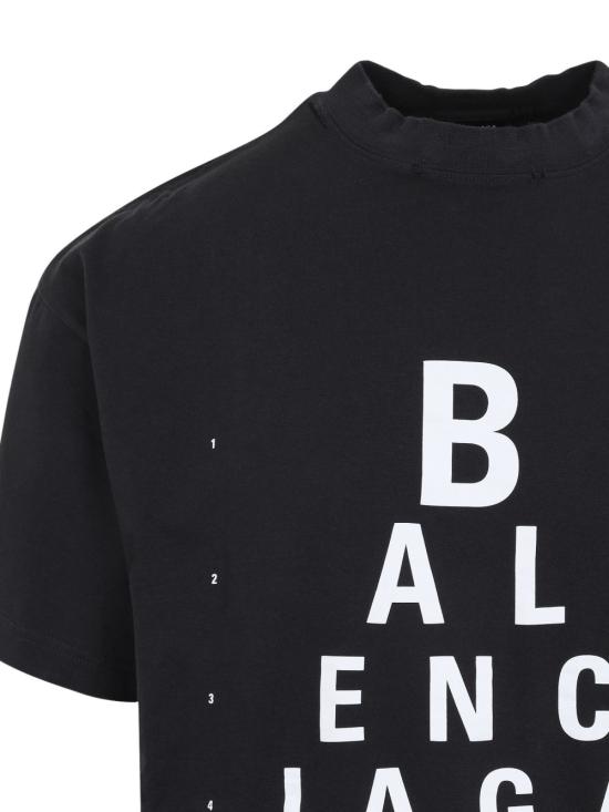 25SS 발렌시아가 반팔 티셔츠 811688 TRVU69034 Black - BALENCIAGA