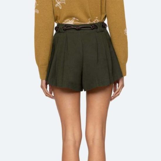  씨뉴욕 숏팬츠 Sea Ny Shai 벨트 쇼츠 아미 - SEA NY