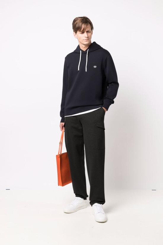 25SS 엠포리오 아르마니 후드 티셔츠 8N1MD0 1JHSZ0920 Blue - EMPORIO ARMANI