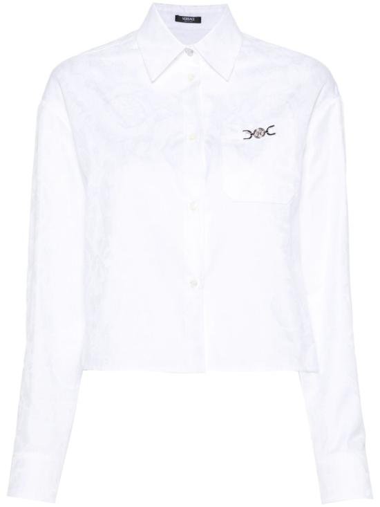 25SS 베르사체 블라우스 1013765 1A096301W000 White