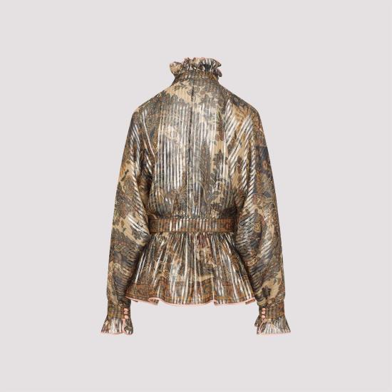 25SS 발렌티노 가라바니 블라우스 6B0AB7G19AW BROWN - VALENTINO GARAVANI