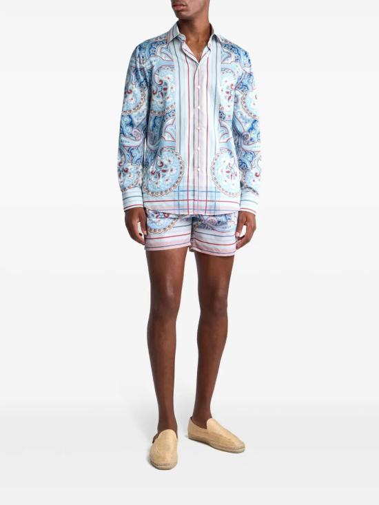 25SS 에트로 스윔팬츠 MRPB000299SPSC4X0800 PRINT ON WHITE BASE - ETRO