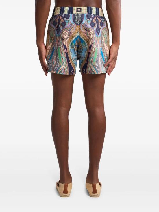 25SS 에트로 스윔팬츠 MRPB000299SPSC7X0883 PRINT ON BLUE BASE - ETRO