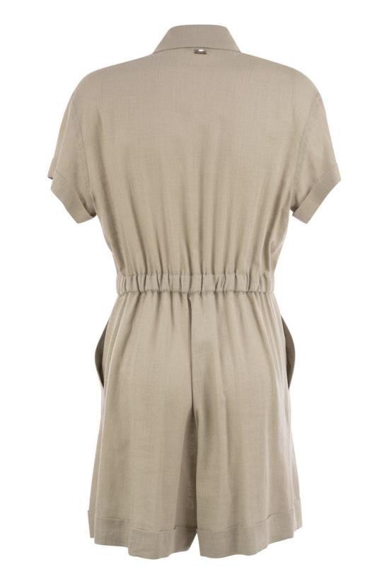 25SS 에르노 숏 원피스 TT000005D BEIGE - HERNO