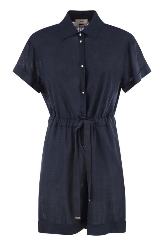 25SS 에르노 숏 원피스 TT000005D BLUE