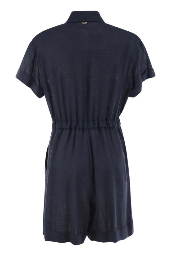 25SS 에르노 숏 원피스 TT000005D BLUE - HERNO