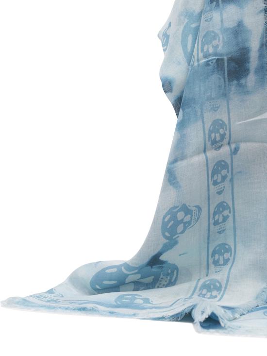 25SS 알렉산더 맥퀸 머플러/스카프 8283544943Q9268 LIGHT BLUE - ALEXANDER MCQUEEN