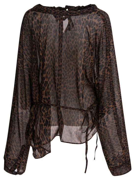 25SS 발렌시아가 반팔 티셔츠 830985TSL732135 BROWN - BALENCIAGA