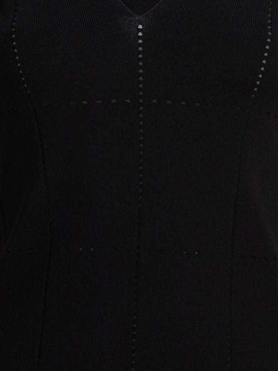 25SS 막스마라 숏 원피스 2511321019600OLIVI004 Black - MAX MARA