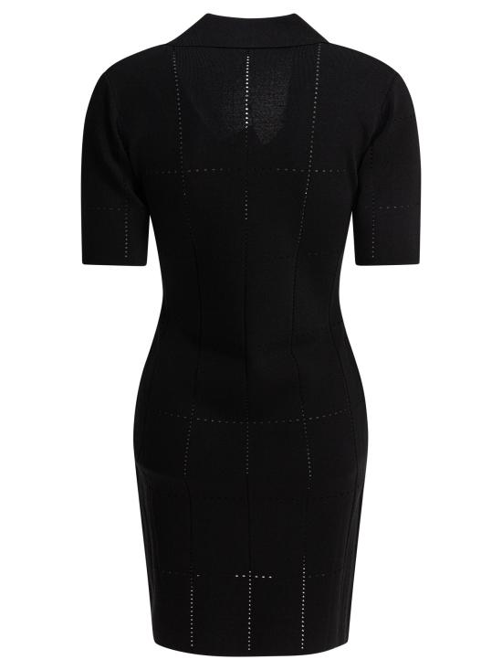 25SS 막스마라 숏 원피스 2511321019600OLIVI004 Black - MAX MARA