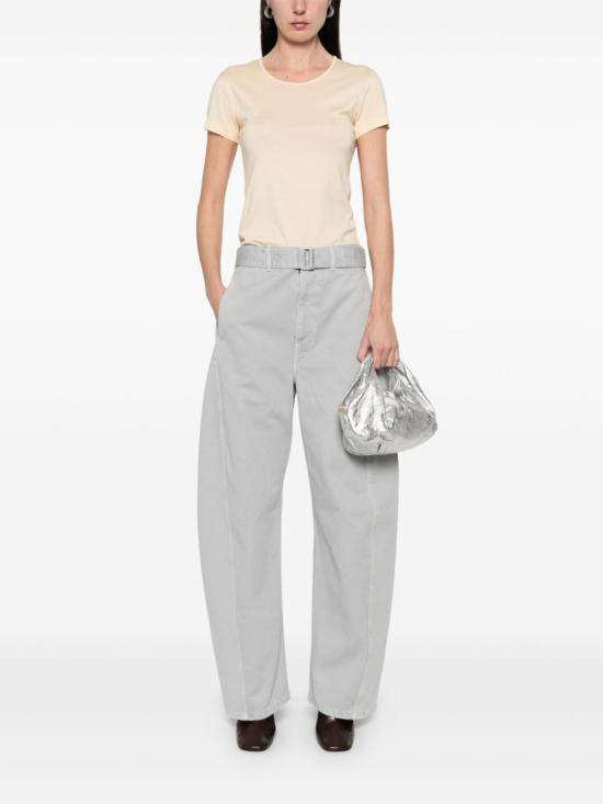 25SS 르메르 반팔 티셔츠 TO1352 LJ1018504 Beige - LEMAIRE