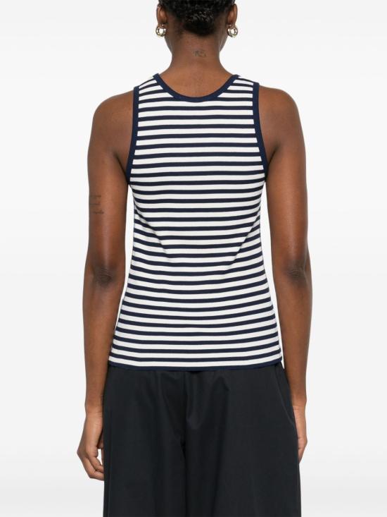 25SS 메종키츠네 민소매 티셔츠 OW00609 KA00280241 Blue - MAISON KITSUNE
