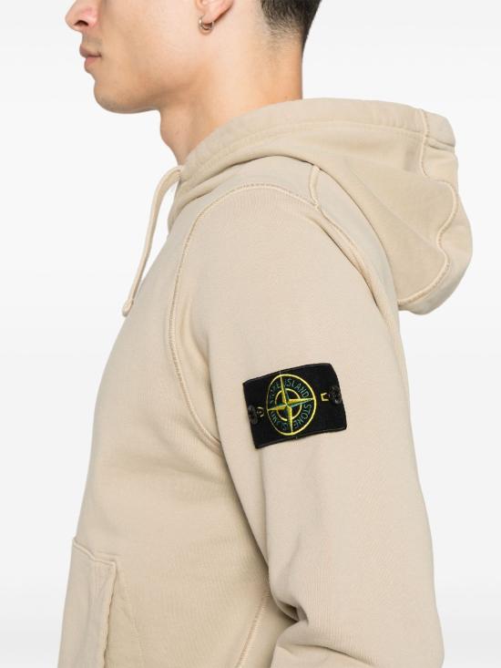 25SS 스톤 아일랜드 후드 티셔츠 K1S156100045 S0051V0095 Beige - STONE ISLAND