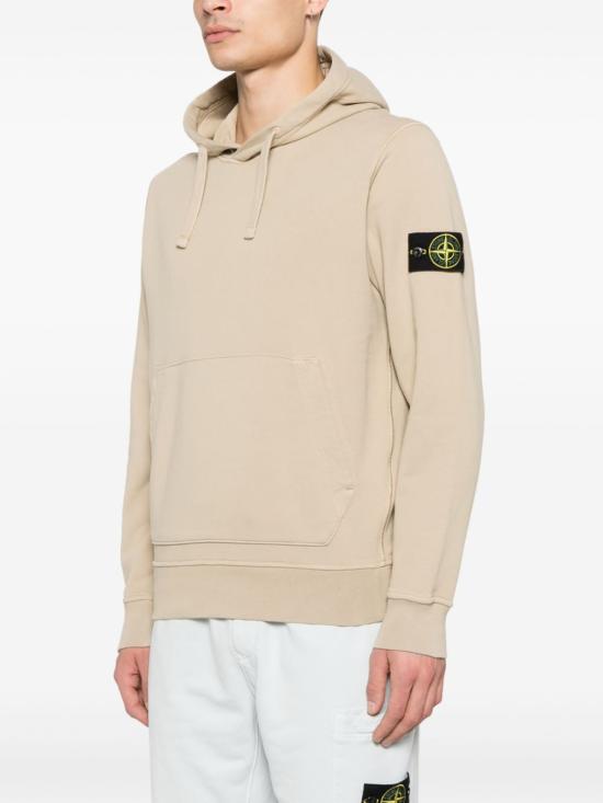 25SS 스톤 아일랜드 후드 티셔츠 K1S156100045 S0051V0095 Beige - STONE ISLAND