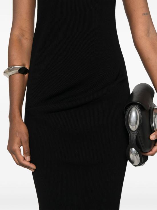 25SS 릭 오웬스 롱 원피스 RP01E7638 RIBVI09 Black - RICK OWENS