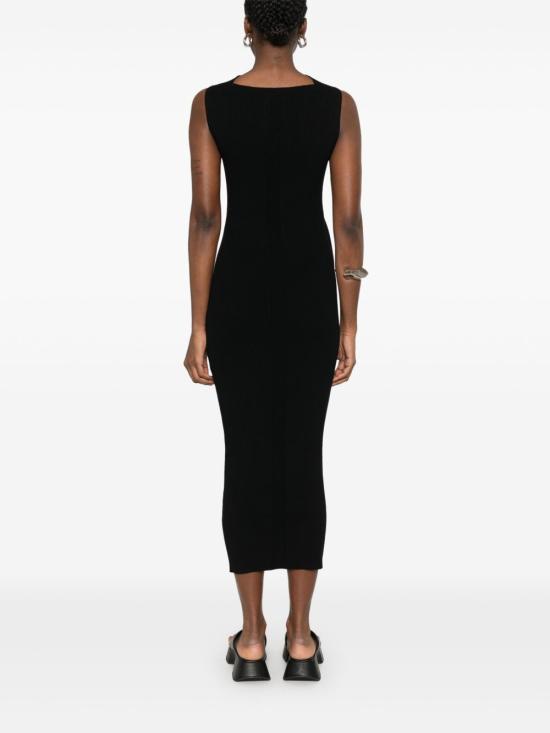 25SS 릭 오웬스 롱 원피스 RP01E7638 RIBVI09 Black - RICK OWENS