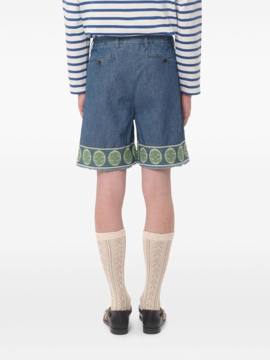 25SS 발렌티노 가라바니 숏팬츠 VDD03T AL4558 Blue - VALENTINO GARAVANI