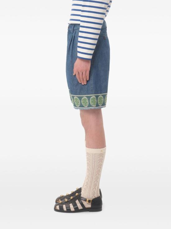 25SS 발렌티노 가라바니 숏팬츠 VDD03T AL4558 Blue - VALENTINO GARAVANI