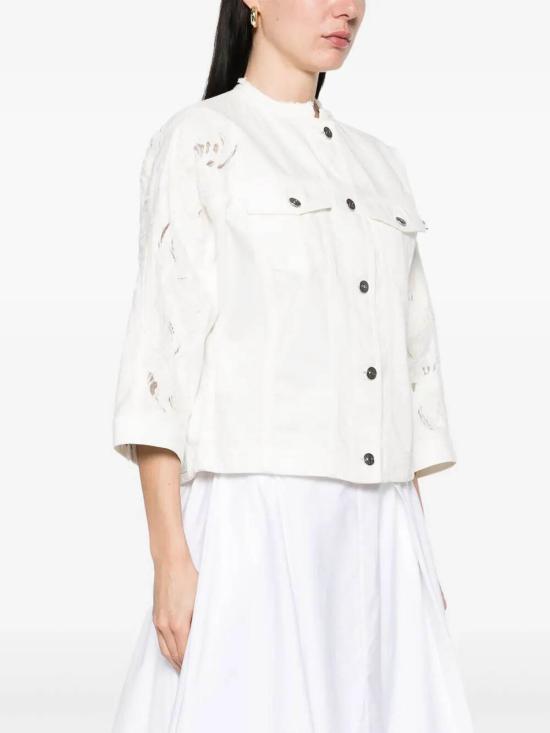  에르마노 설비노 자켓 D467I325IHRY14300 White - ERMANNO SCERVINO