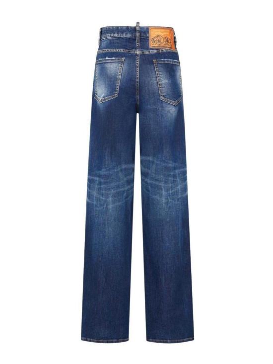  디스퀘어드2 스트레이트 팬츠 S75LB0884S30789470 Denim - DSQUARED2