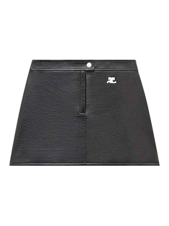  쿠레쥬 숏 스커트 PERCJU001VY00149999 Black