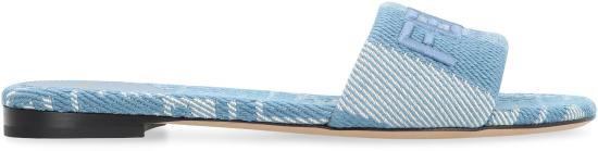 25SS 펜디 샌들 8R8092ASB5 F1STD Navy - FENDI