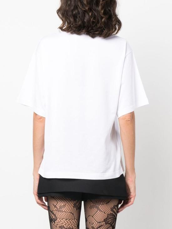 25SS 돌체앤가바나 반팔 티셔츠 F8U10T G7H4PW0800 White - DOLCE & GABBANA