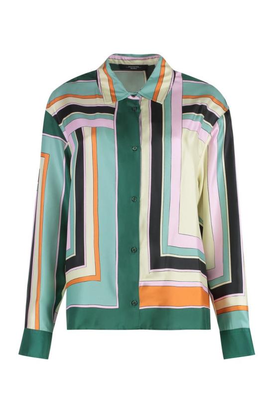 25SS 위켄드막스마라 셔츠 FORMIA2515111031600 001 MULTICOLOR