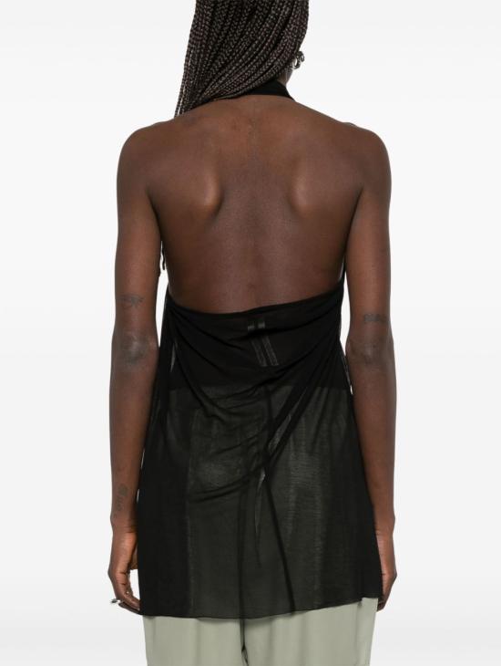 25SS 릭 오웬스 민소매 티셔츠 RP01E7108 JCR09 Black - RICK OWENS