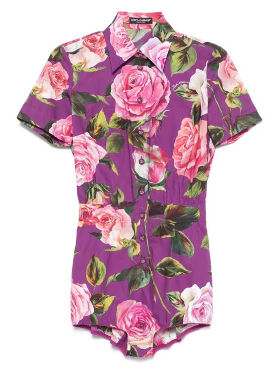 25SS 돌체앤가바나 숏 원피스 93055 F6JHZTHS5TD 91732 Multicolor