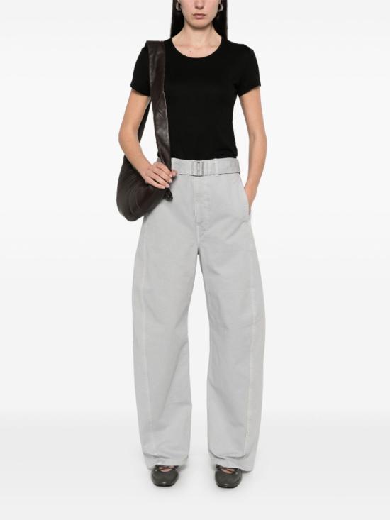 25SS 르메르 반팔 티셔츠 TO1352 LJ1018999 Black - LEMAIRE