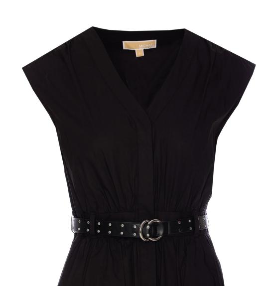 25SS 마이클 코어스 미디 원피스 MS5830KF4C001 Black - MICHAEL KORS