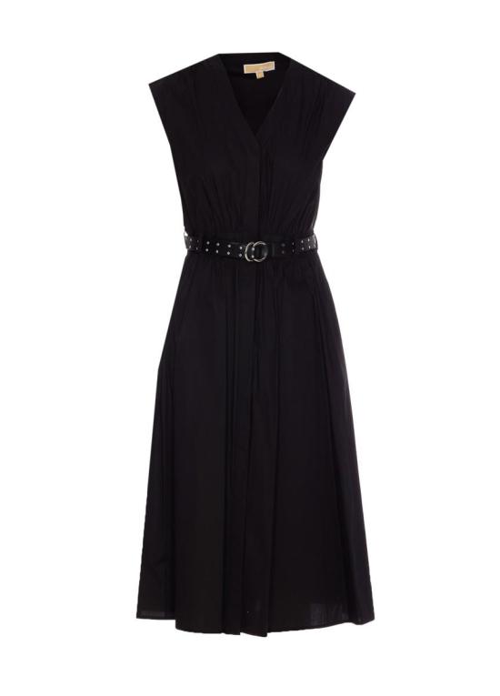 25SS 마이클 코어스 미디 원피스 MS5830KF4C001 Black