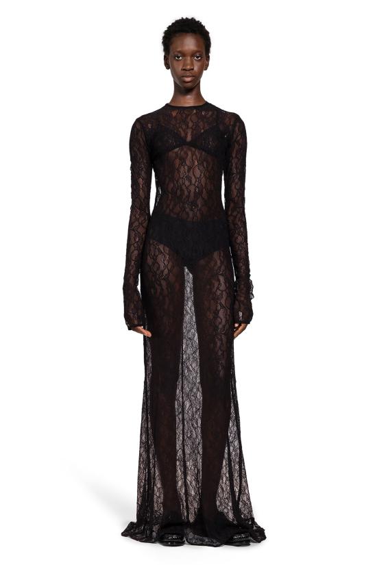  라니우스 롱 원피스 S5LAWODR170110 Black - LANEUS