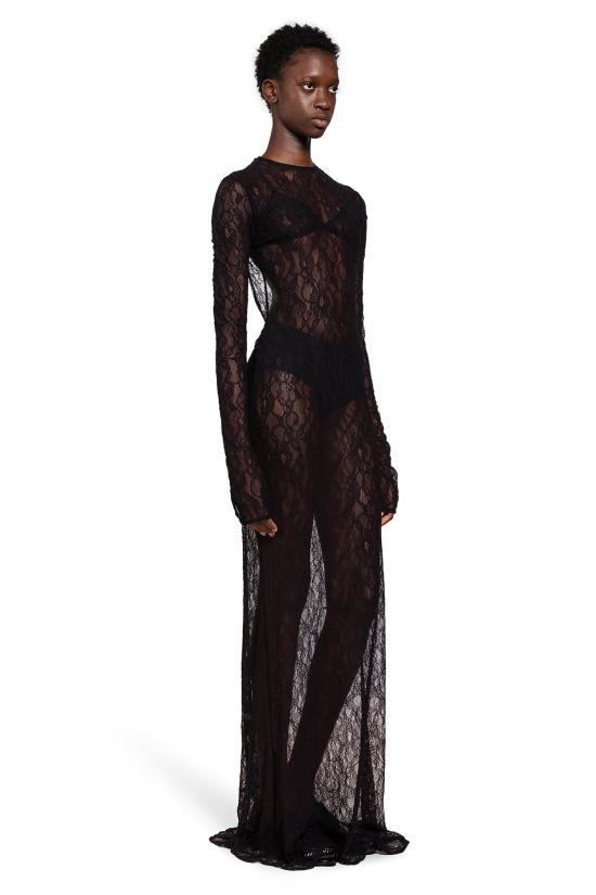  라니우스 롱 원피스 S5LAWODR170110 Black - LANEUS