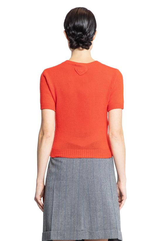  프라다 블라우스 P24I2R15O5F068Z Red - PRADA