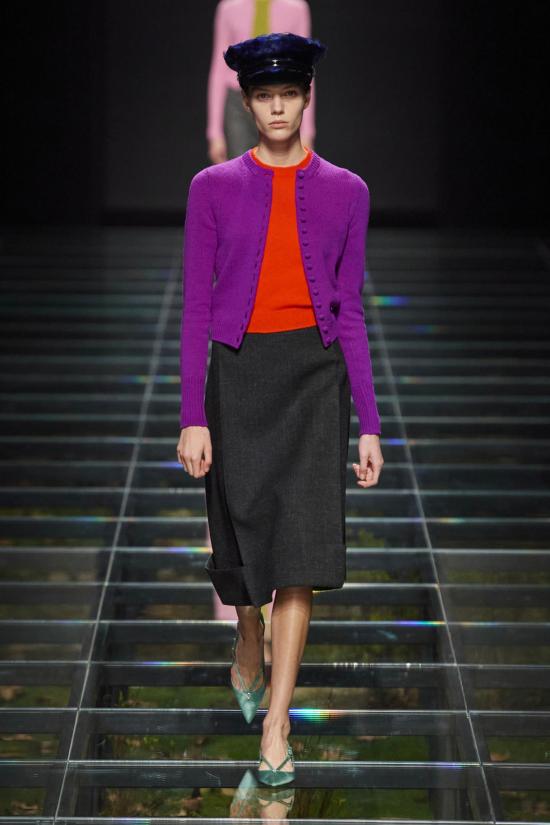  프라다 블라우스 P24I2R15O5F068Z Red - PRADA