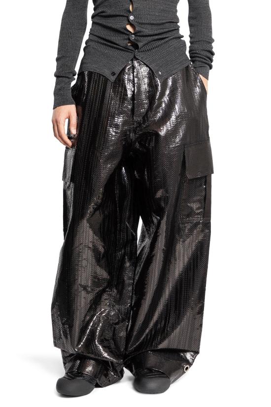  알렉산더 맥퀸 팬츠 801286QPAAQ1000 Black - ALEXANDER MCQUEEN