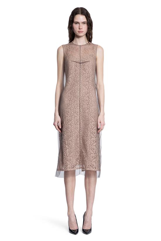  펜디 롱 원피스 FDD298AUP7F1T47 Pink - FENDI