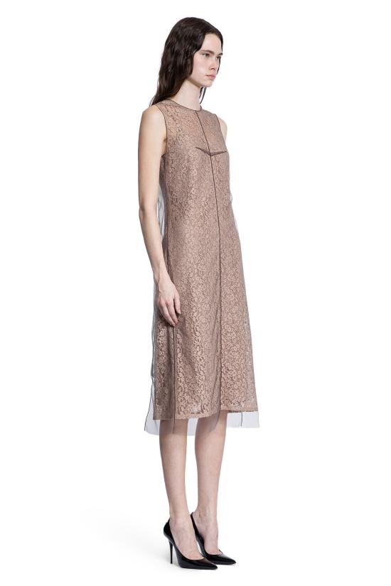  펜디 롱 원피스 FDD298AUP7F1T47 Pink - FENDI