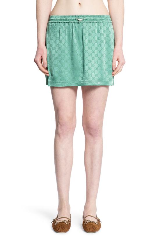  구찌 숏 스커트 816066XJG4L3336 Green - GUCCI