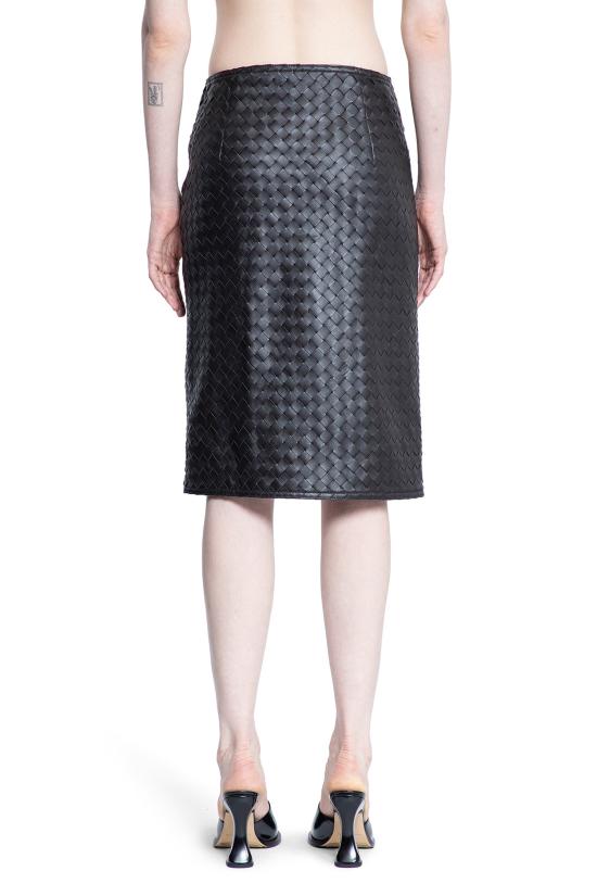  보테가베네타 미디 스커트 795891V2JG02113 Brown - BOTTEGA VENETA