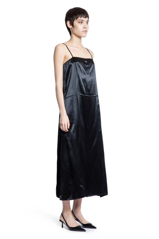  프라다 롱 원피스 P3O4515ZCF0002 Black - PRADA