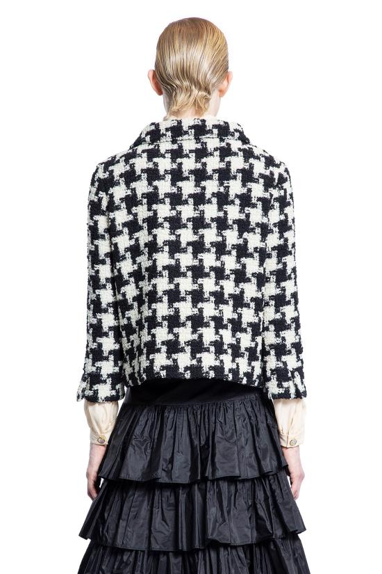  발렌티노 가라바니 자켓 6B3CE3Y190P0AN Black White - VALENTINO GARAVANI