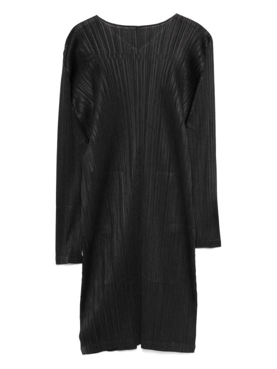 25SS 플리츠플리즈 가디건 PP56JA114 15 Black - PLEATS PLEASE