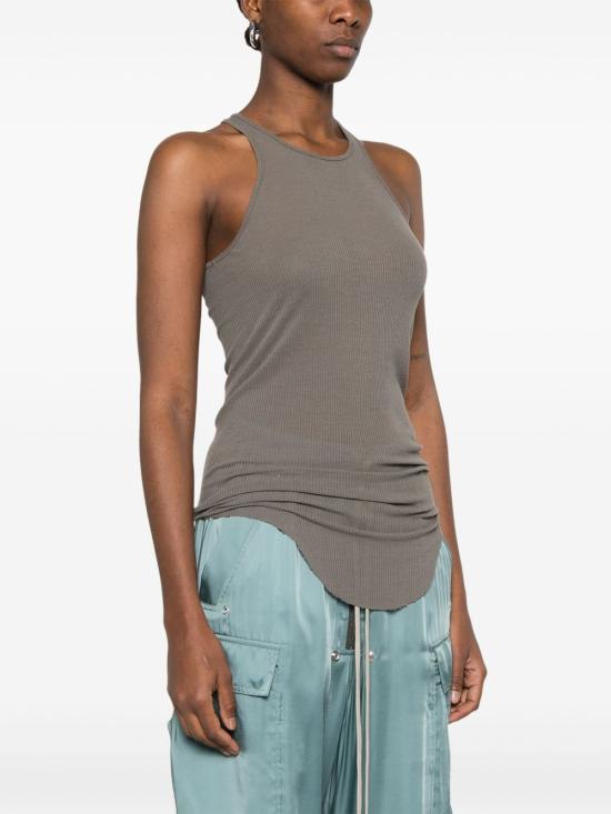 25SS 릭 오웬스 민소매 티셔츠 RP01E7101 RC34 Grey - RICK OWENS